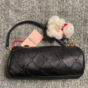 JUICY COUTURE Black Mini Duffel Handbag